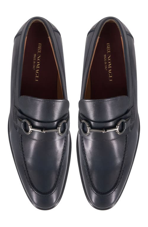 Bruno Magli Alessandro Bit Loafer In Animal Print