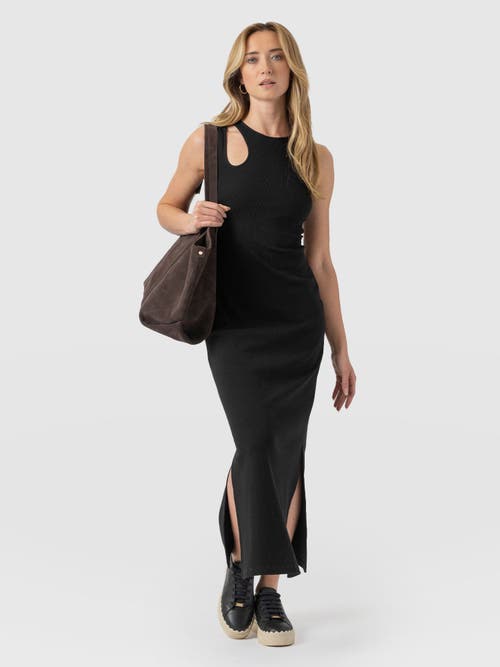 Shop Saint + Sofia Axel Cut Out Dress