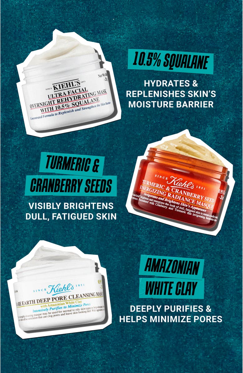 Kiehl's Since 1851 Merry Masking Set $70 Value, Alternate, color,
