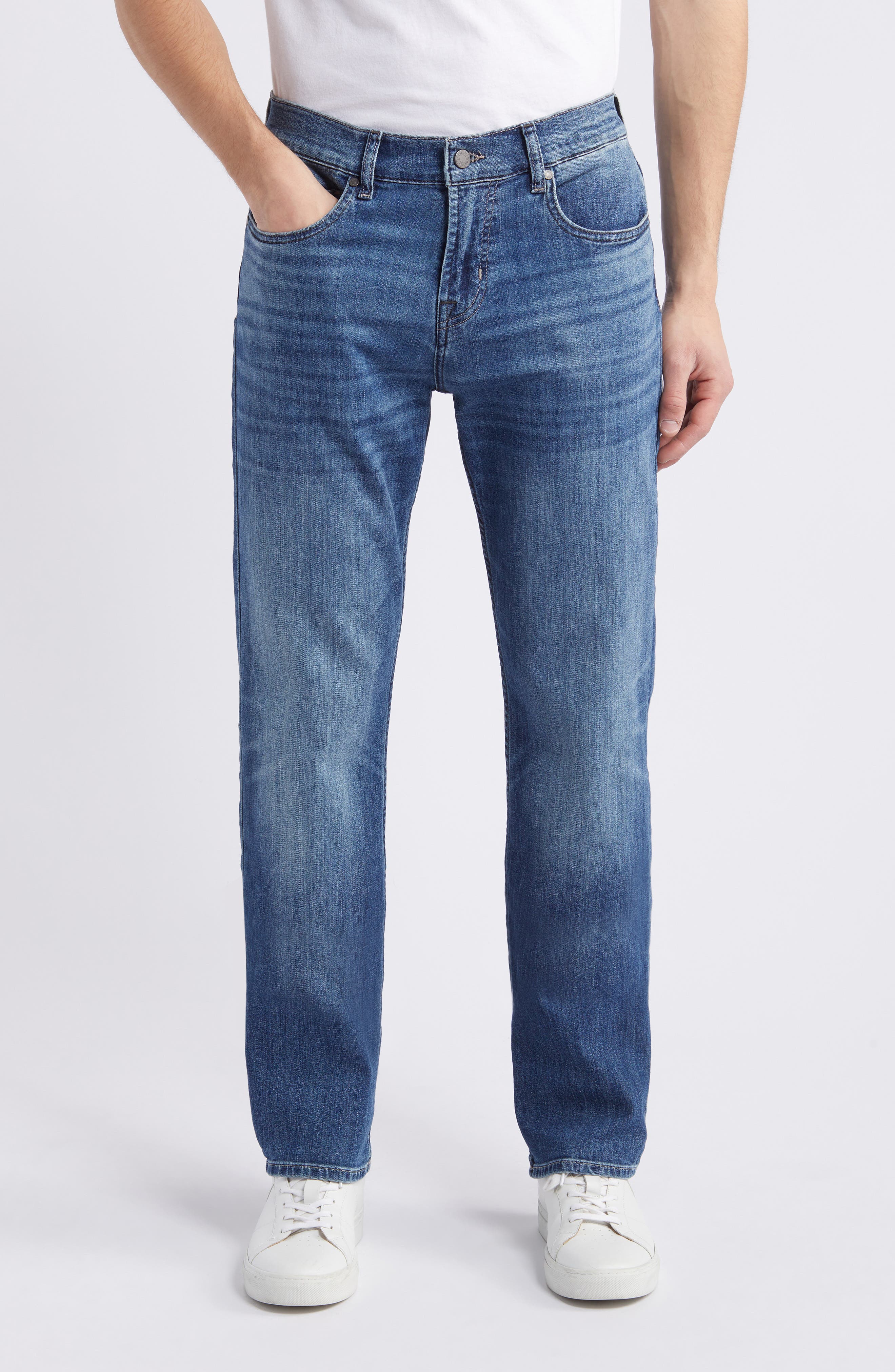 7 For All Mankind Austyn Airweft® Relaxed Straight Leg Jeans