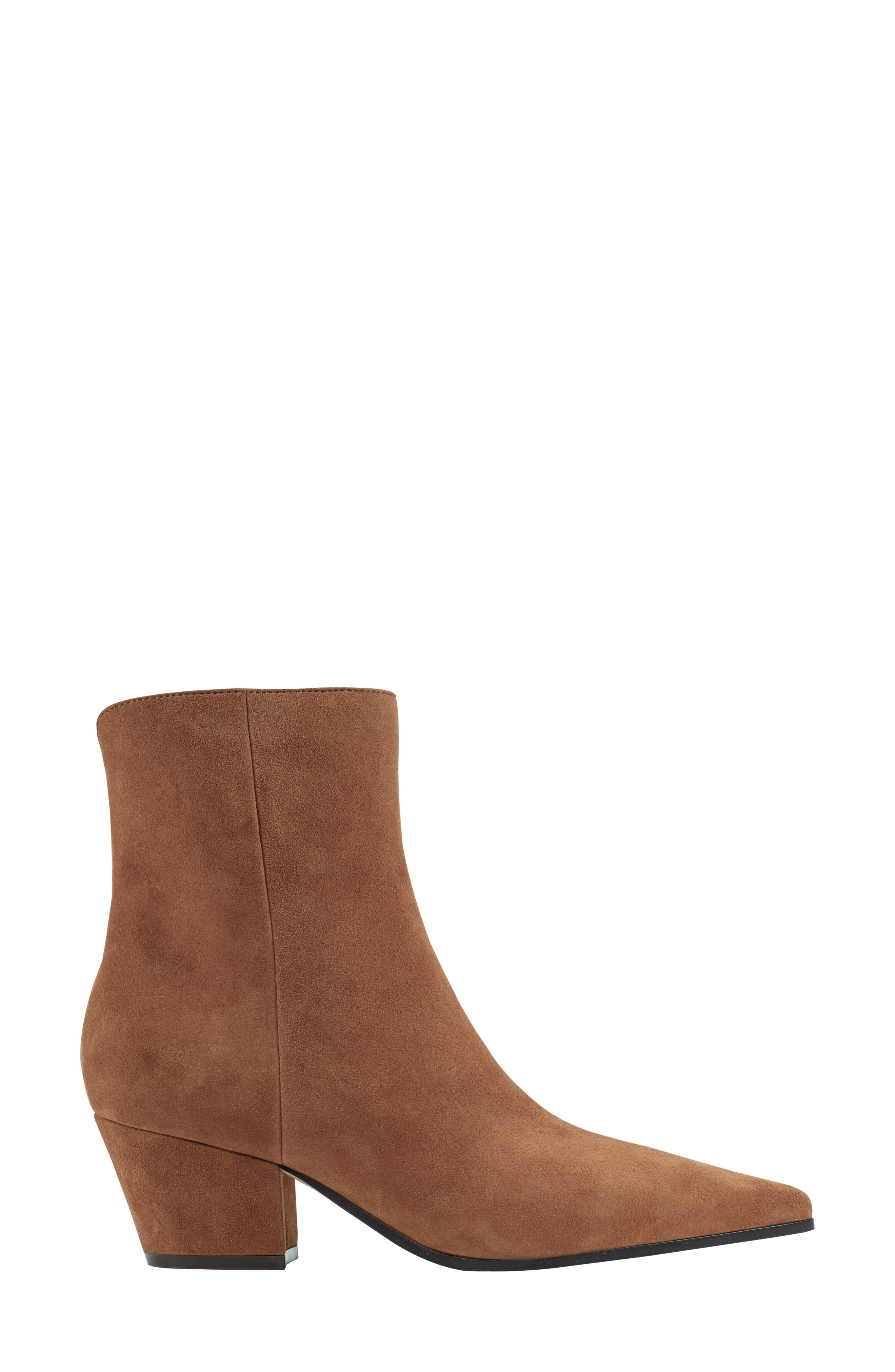 Marc Fisher LTD Mavey Pointed Toe Bootie, Alternate, color, Medium Natural