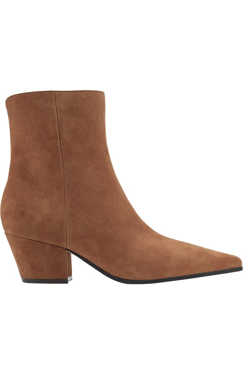 Marc Fisher LTD Mavey Pointed Toe Bootie, Alternate, color, Medium Natural