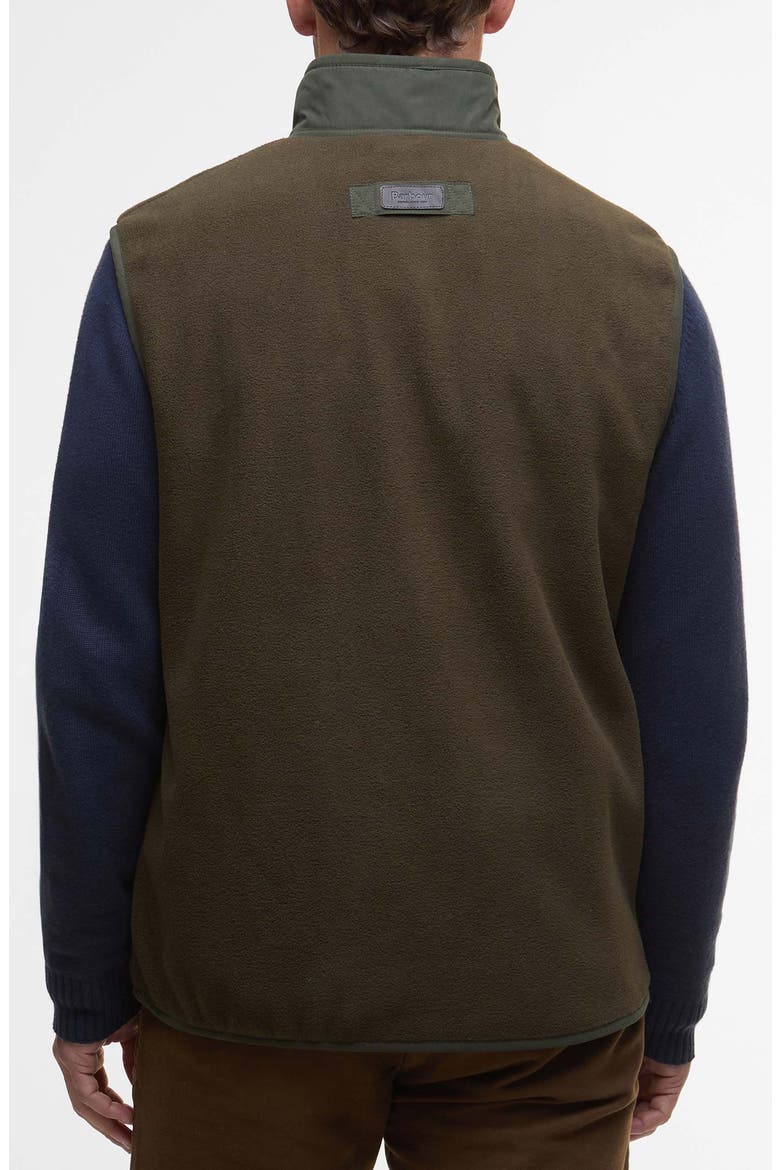 Lowich Fleece Quilted Vest, Alternate, color, OLIVE