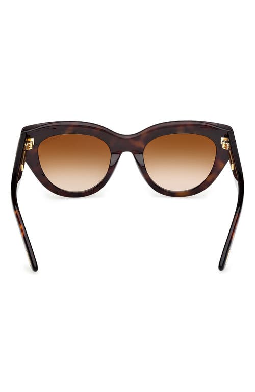 Tom Ford Icon 52mm Cat Eye Sunglasses In Multi