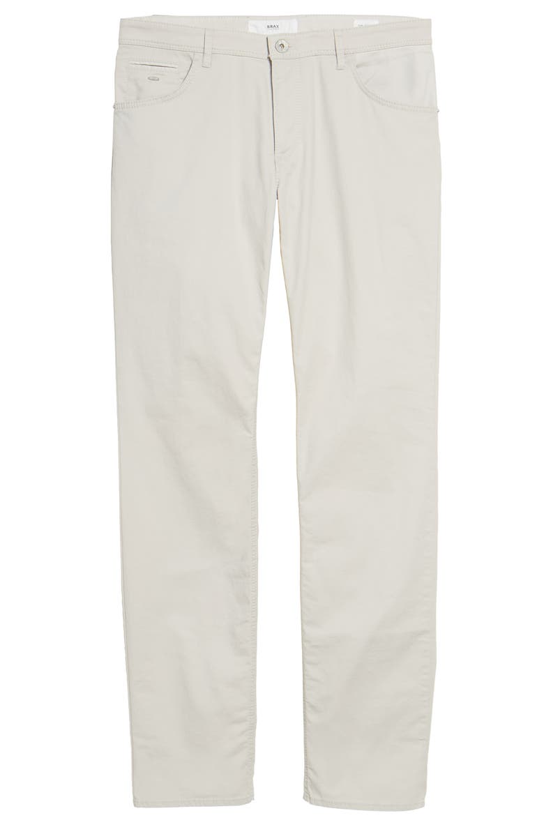 Brax Chuck Flat Front Stretch Cotton Pants, Alternate, color, 