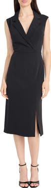 Maggy London Collared Sheath Dress