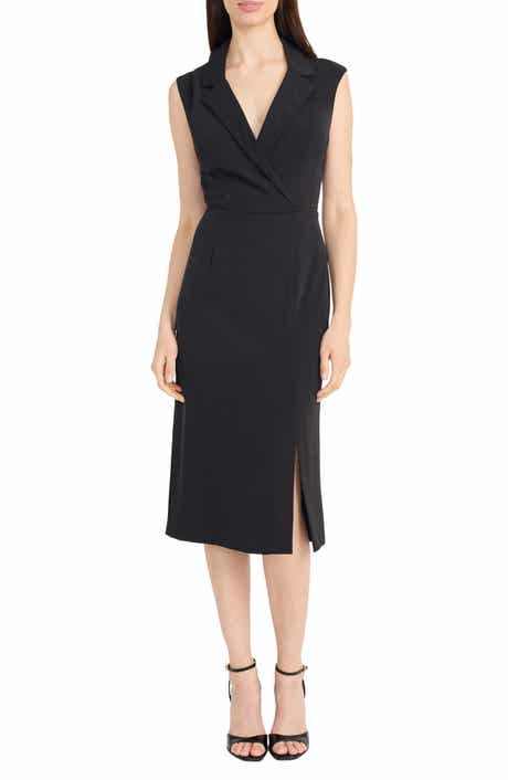 Maggy London Collared Sheath Dress