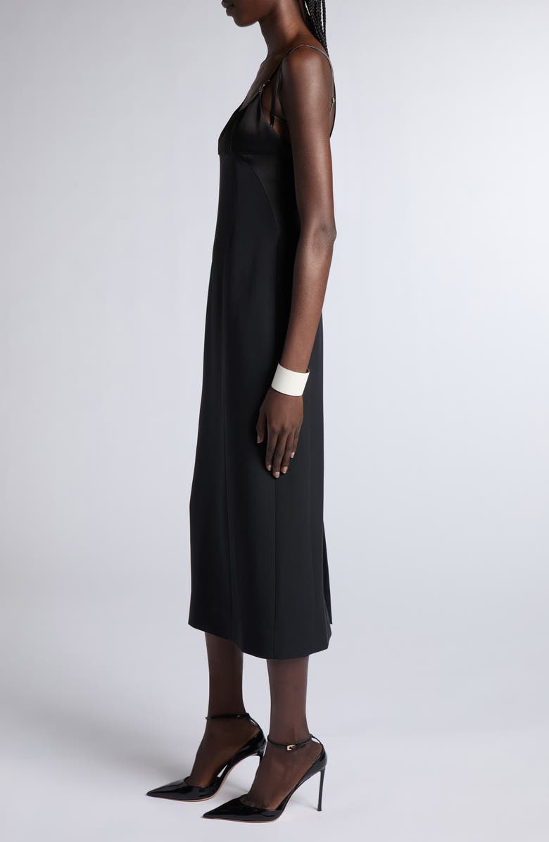 TOM FORD Silk & Wool Cady Cocktail Dress, Alternate, color, Black