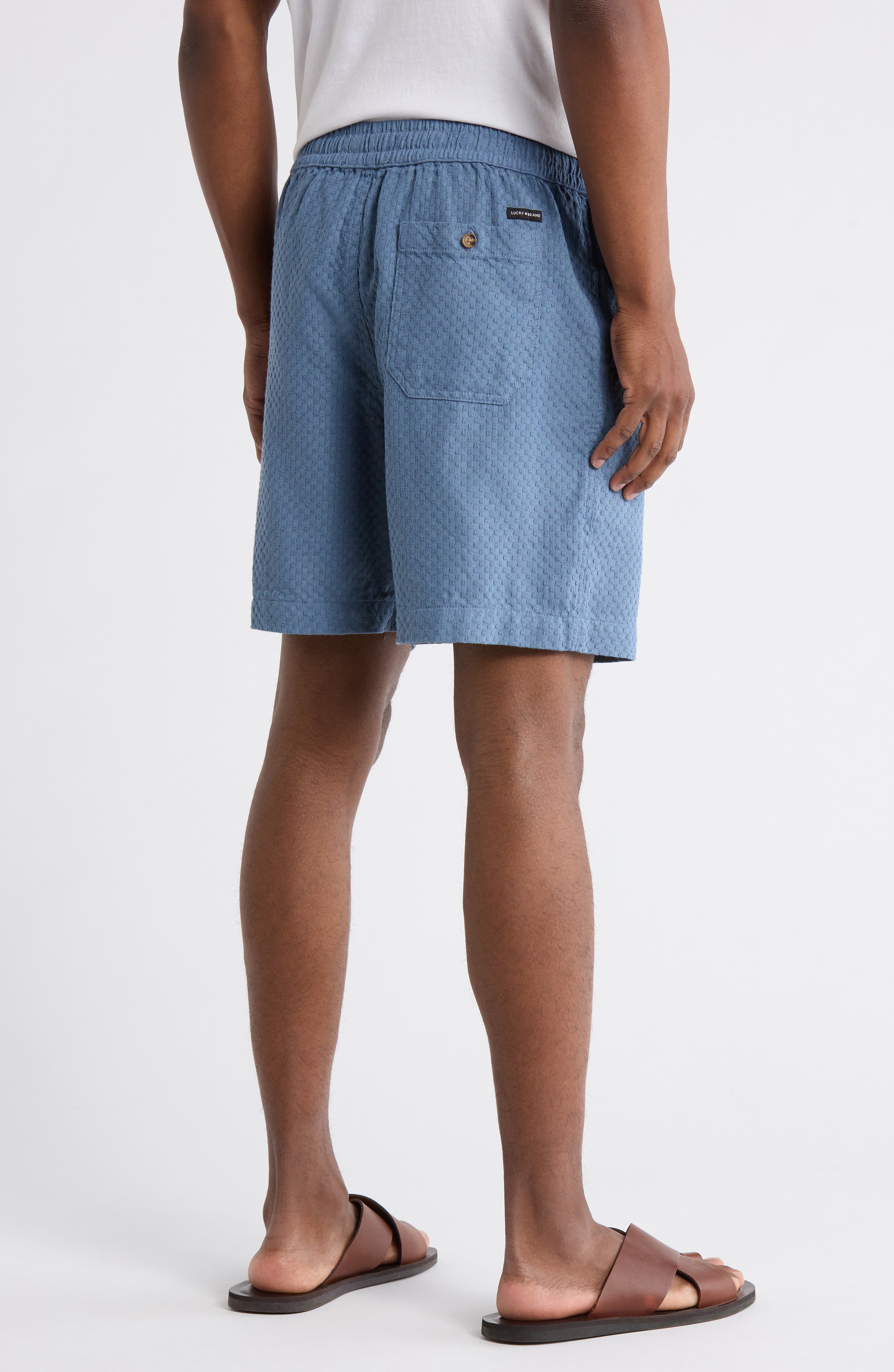 Dobby Drawstring Shorts - image 4