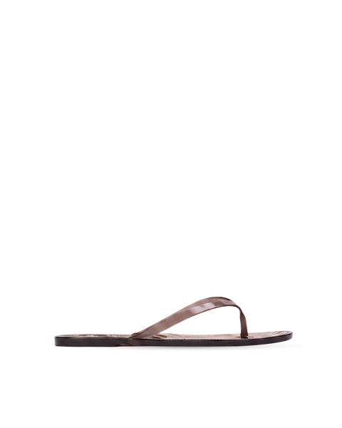Crystal Zebra Flip Flop