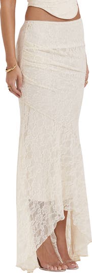 Therese Floral Lace Maxi Skirt