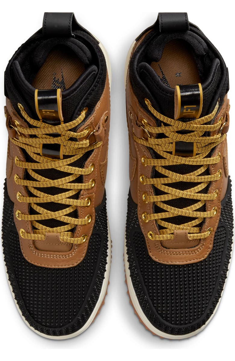Nike Lunar Force 1 Duck Boot, Alternate, color, Ale Brown/ Ale Brown/ Black