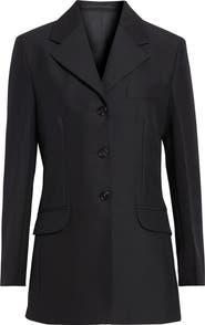 Jil Sander Wool & Mohair Coat