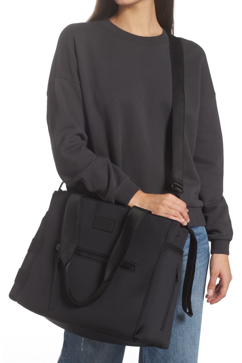 Large Wade Diaper Tote, Alternate, color, ONYX
