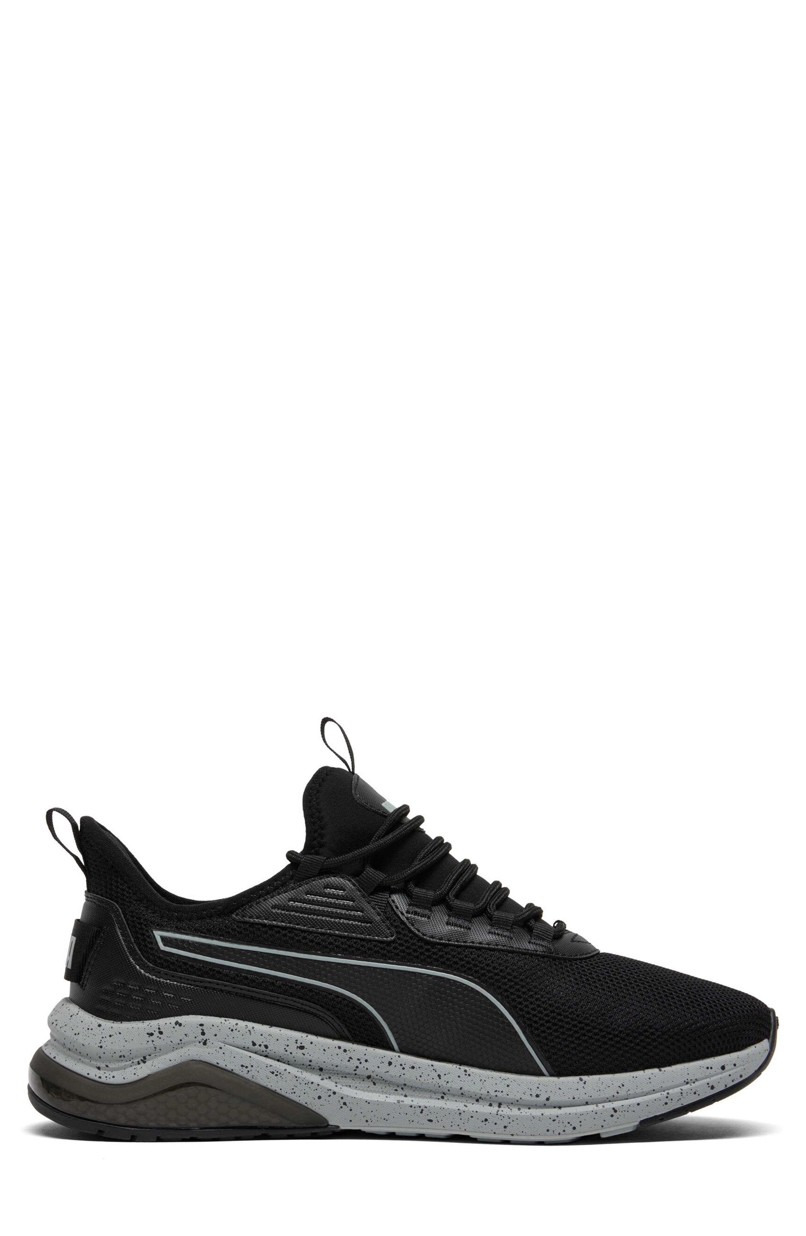 PUMA Amplifier Speckle Sneaker - Wide Width, Alternate, color, Puma Black-Cool Mid Gray