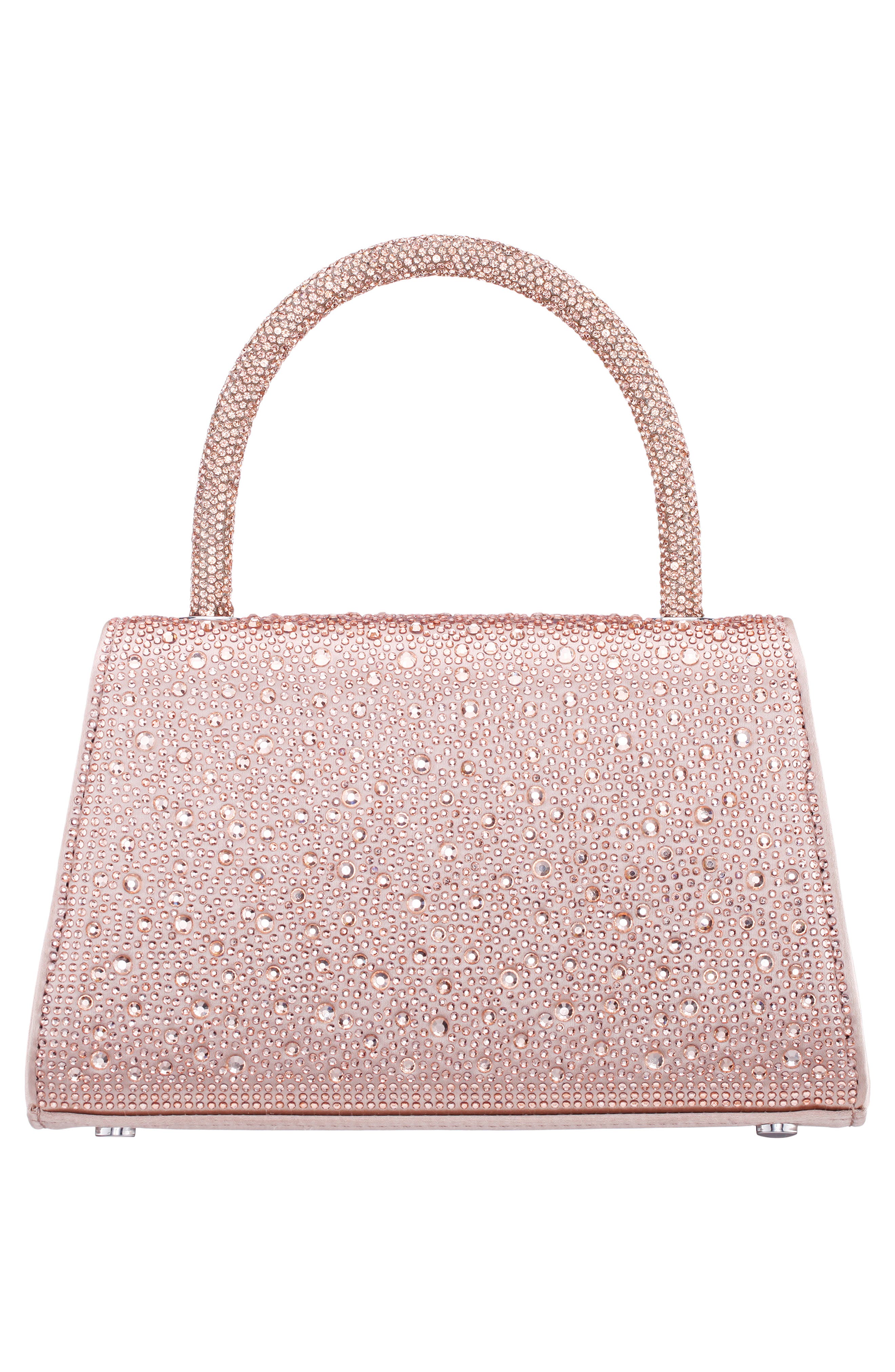 Legacy Top Handle Clutch, Alternate, color, PEARL ROSE