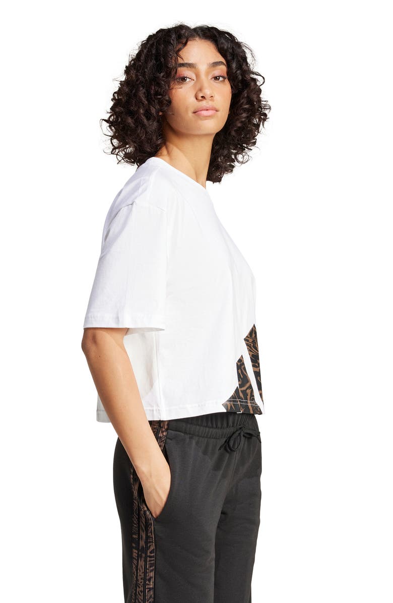 adidas 3-Bar Cotton Logo T-Shirt, Alternate, color, 