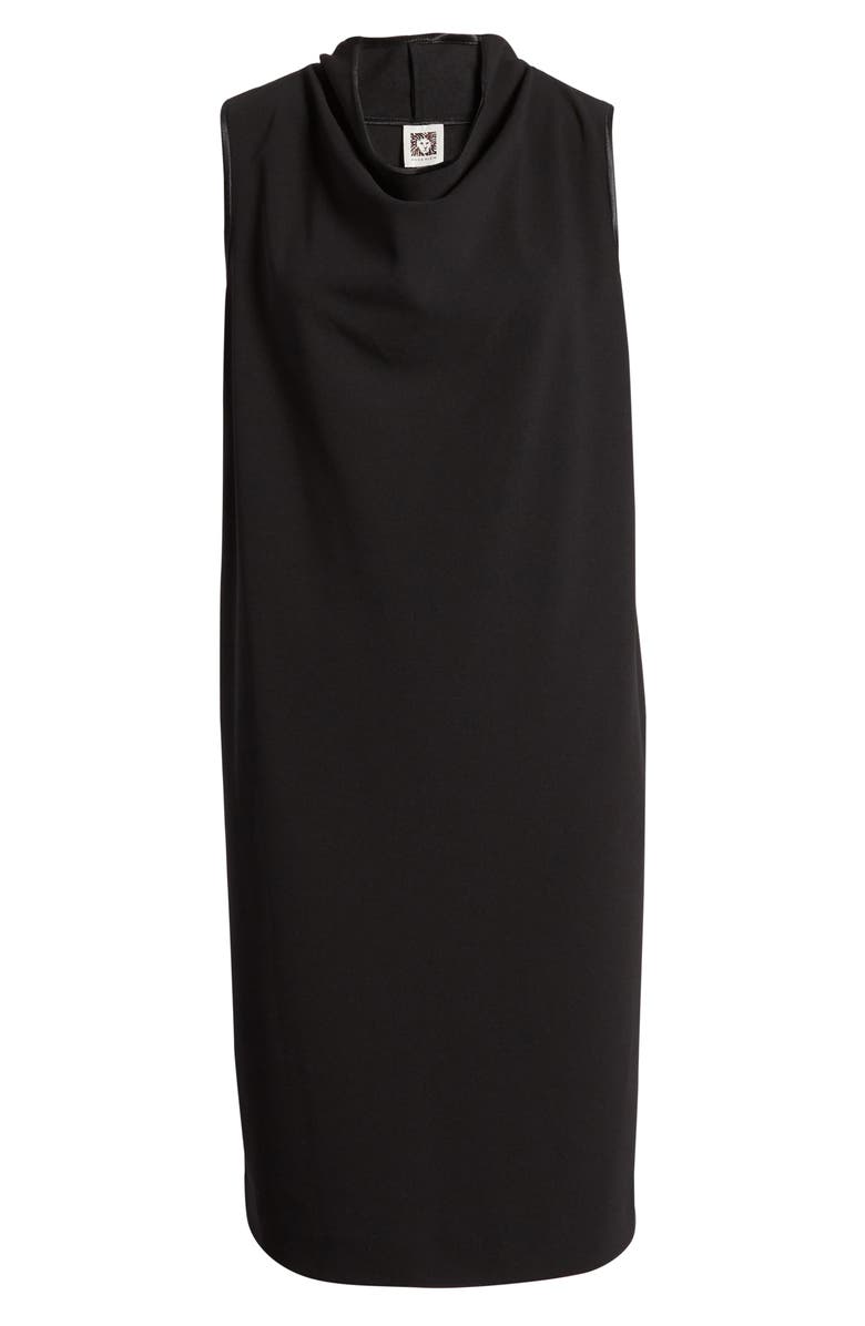 Anne Klein Cowl Neck Crepe Sheath Dress, Alternate, color,