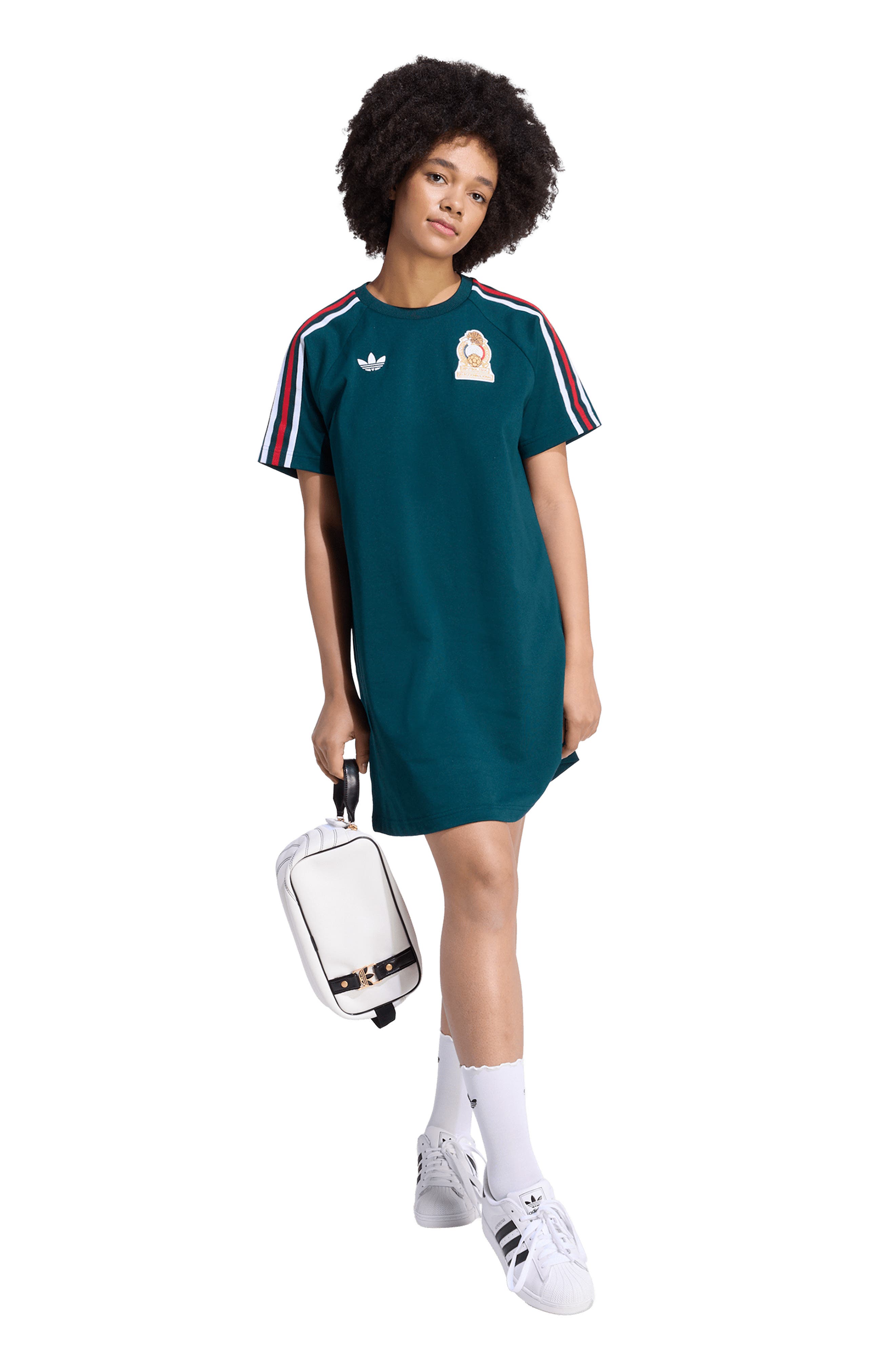 adidas shirt dress Tennis CLASSICS Pink XL free performance Adidas Originals T-shirt Dress |
