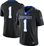 Nike Men's Nike #1 Black Kentucky Wildcats Alternate Game Jersey