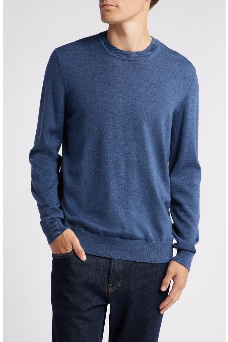 Ted 6605 Wool Sweater, Main, color, BERING SEA