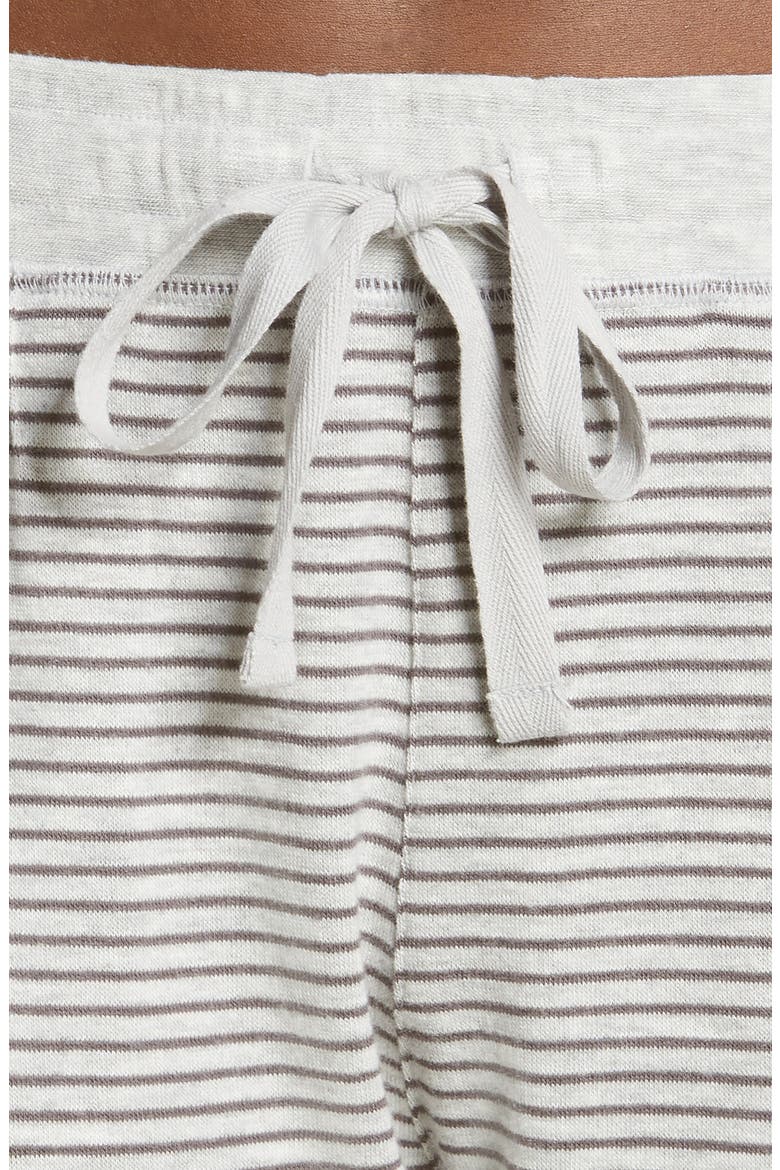 Feather Soft Pajamas, Alternate, color, GREY STRIPE
