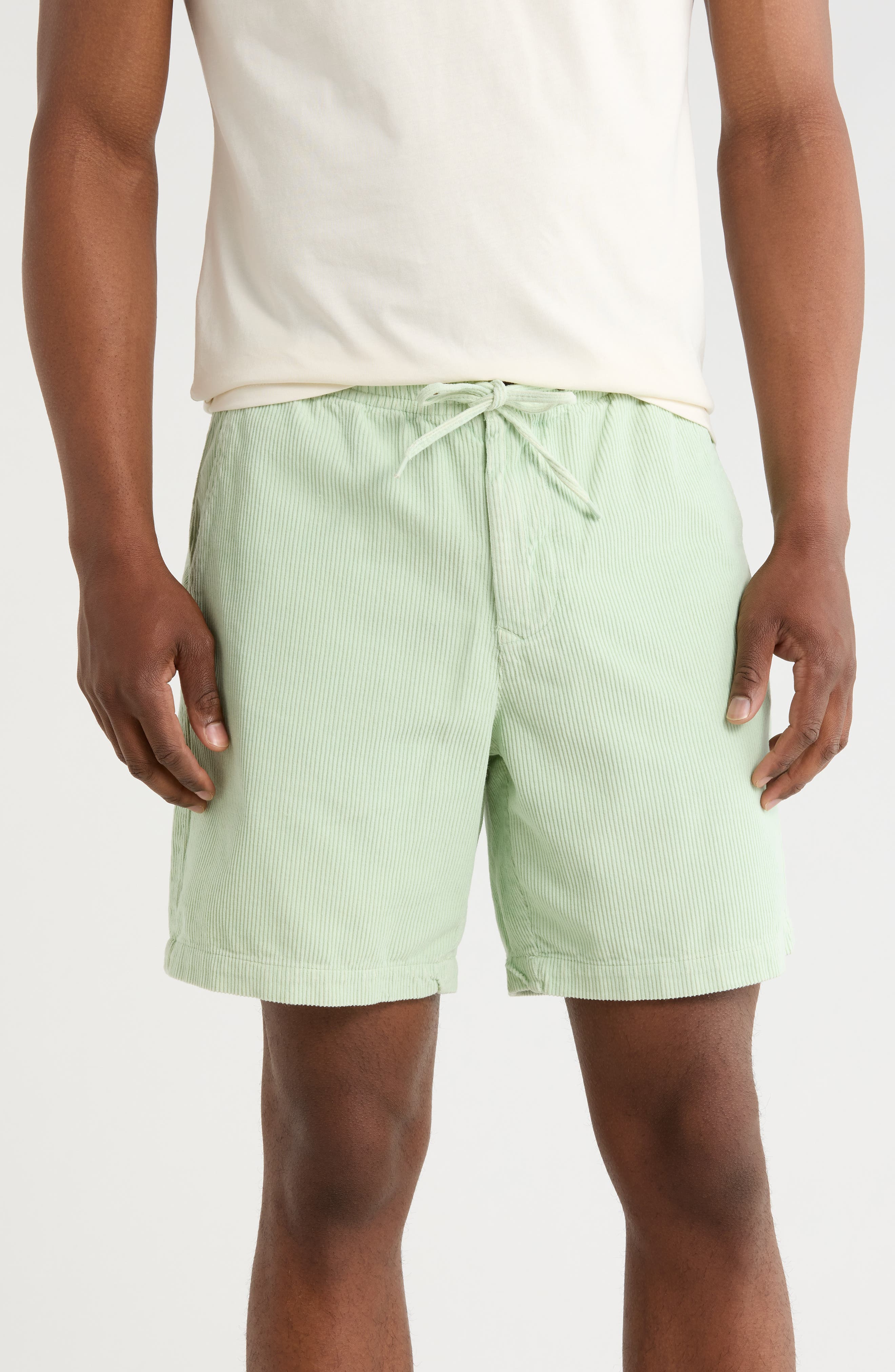 Barbour Washed Corduroy Relaxed Shorts