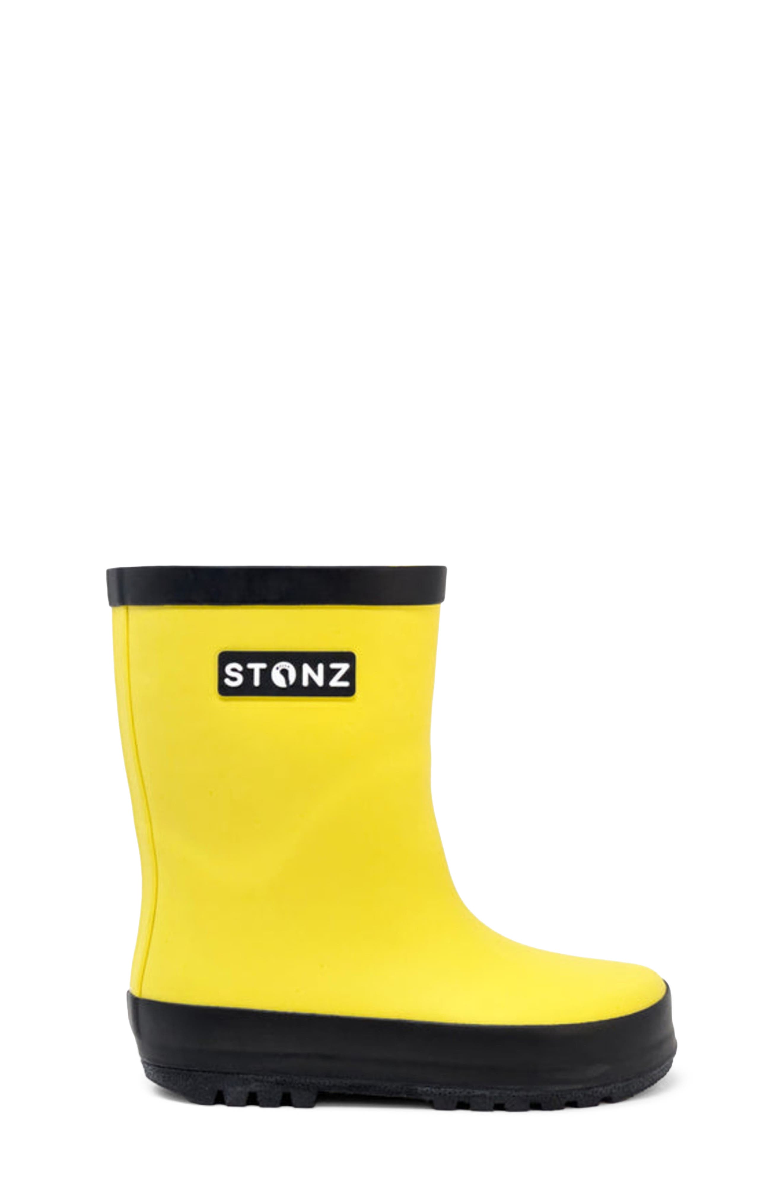 Kids' Waterproof Rain Boot, Alternate, color, YELLOW/ BLACK