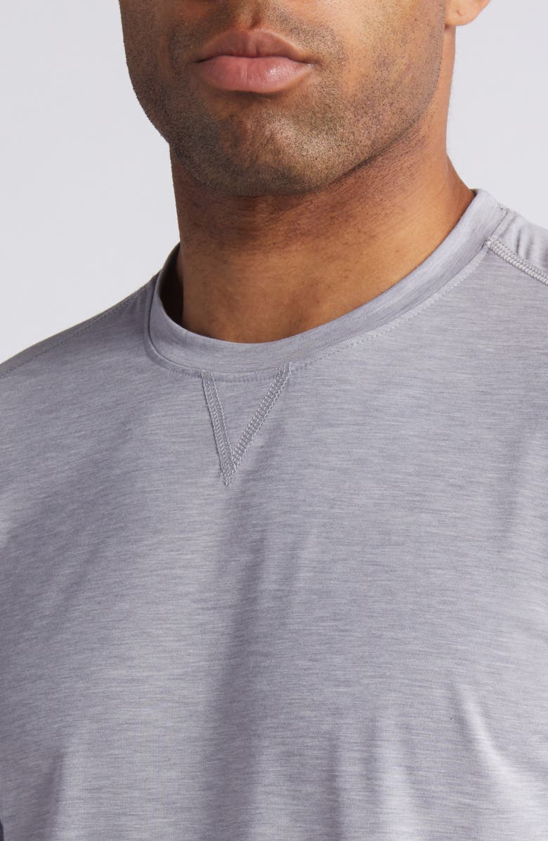 johnnie-O Course Long Sleeve Performance T-Shirt, Alternate, color, Seal