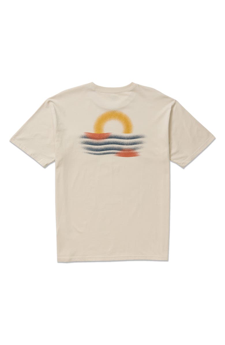 Billabong Eclipse Cotton Pocket T-Shirt, Alternate, color, Chili