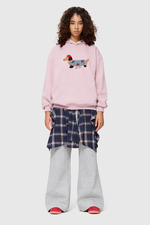 Cartoon Dachshund Hoodie