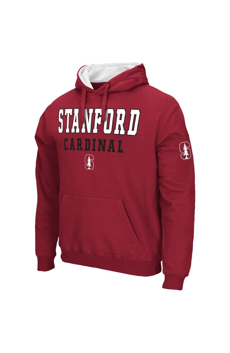 COLOSSEUM Men's Colosseum Cardinal Stanford Cardinal Sunrise Pullover Hoodie, Alternate, color, Cardinal