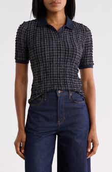 Benedetta Plaid Polo