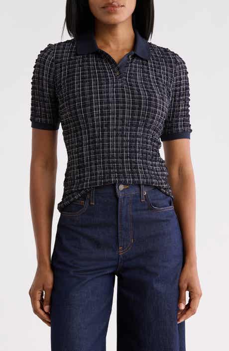 Benedetta Plaid Polo