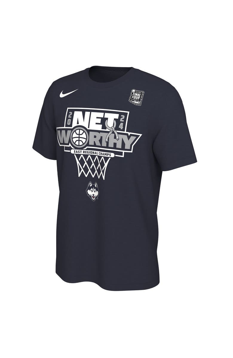 Nike Unisex Nike  Navy UConn Huskies 2024 NCAA Men's Basketball Tournament March Madness Final Four Locker Room T-Shirt, Alternate, color, 