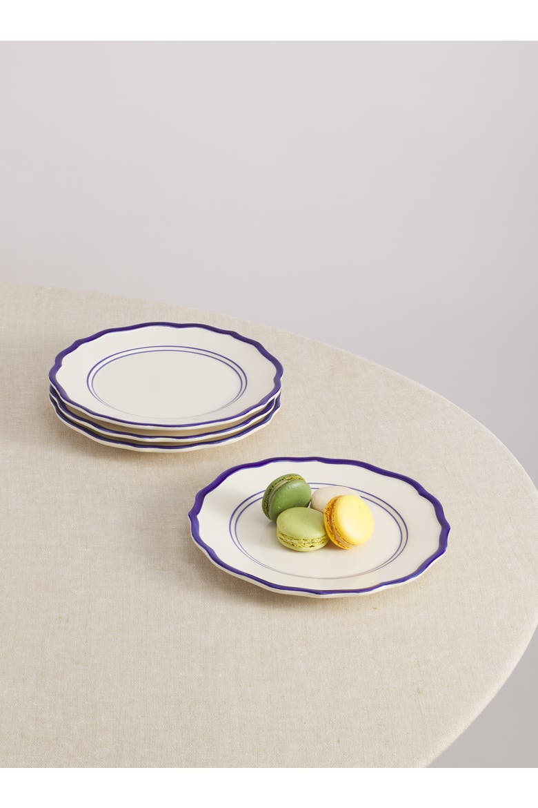 Mix and Match 12 Piece Set with Cereal Bowl, Alternate, color, Striped/Solid/Solid