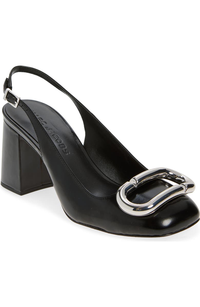 Marc Jacobs The Pop J Marc Slingback Pump, Main, color, Black