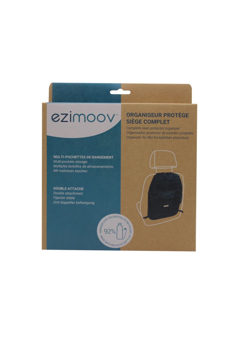 Car Seat Organizer & Protector XL - Eco-friendly, Alternate, color, Black