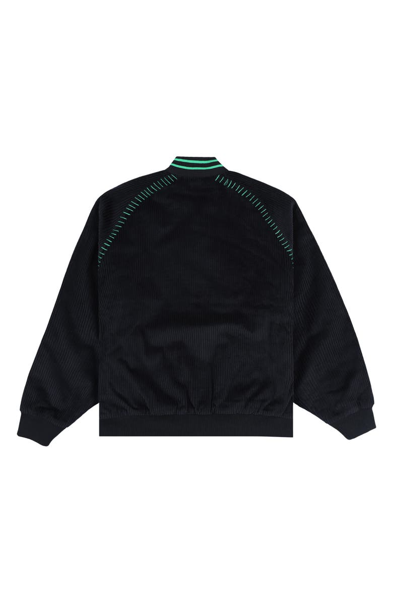 PLEASURES Strikeout Corduroy Bomber Jacket, Alternate, color, Black