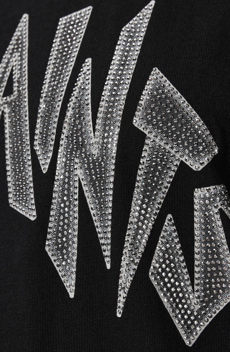 AllSaints Zinc Boyfriend T-Shirt, Alternate, color, Black