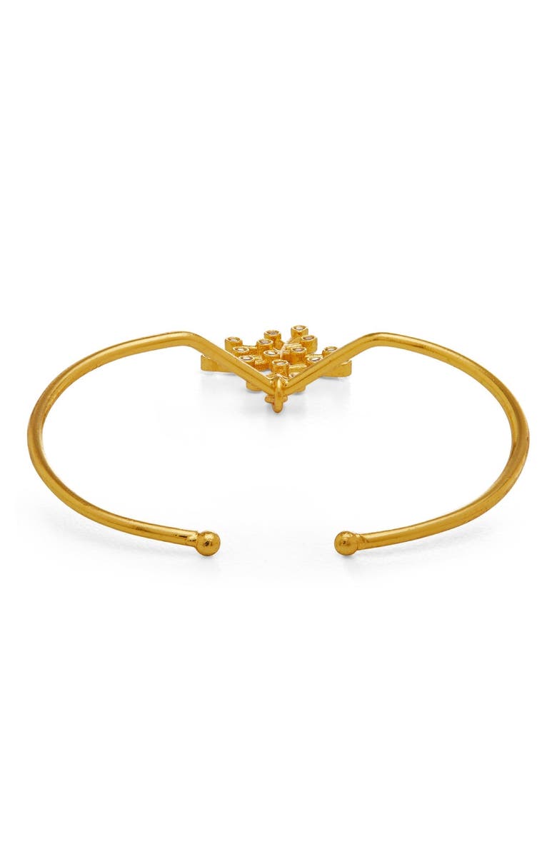 Dhwani Bhansal AURO BRACELET, Alternate, color, Gold Plated