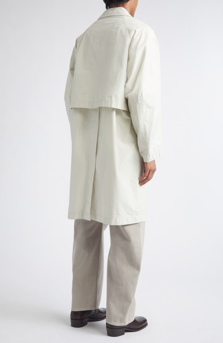 Lemaire Water Resistant Cotton Car Coat, Alternate, color, Soja
