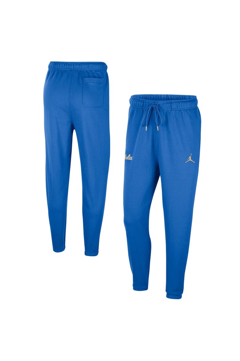 Men's Jordan Brand Blue UCLA Bruins Logo Travel Fleece Pants, Main, color, Blue