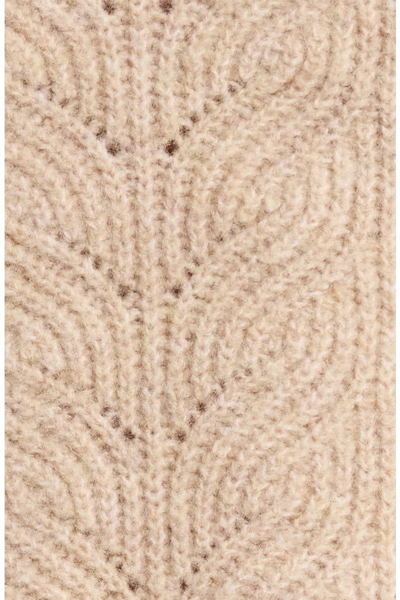 Rumi Pointelle Sweater, Alternate, color, OAT MELANGE