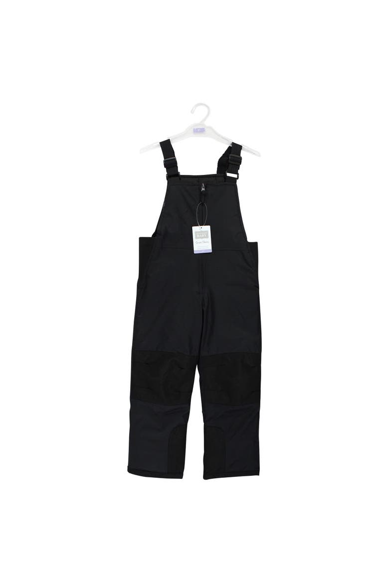 Snow Bib Overalls, Alternate, color, Black
