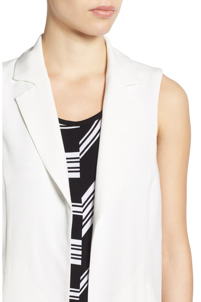 Long Vest, Alternate, color, NEW IVORY
