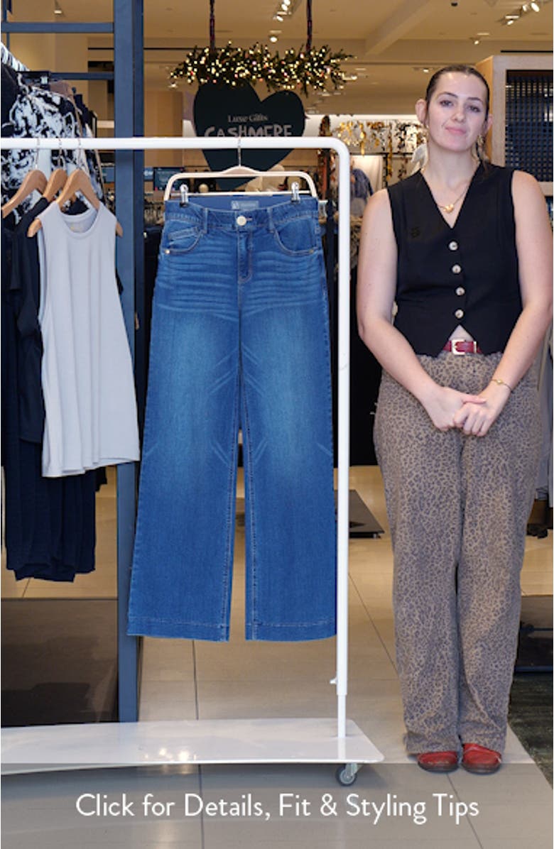 Sam High Waist Wide Leg Jeans, sales video thumbnail