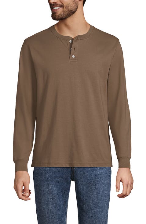 Super-T Long Sleeve Henley Shirt