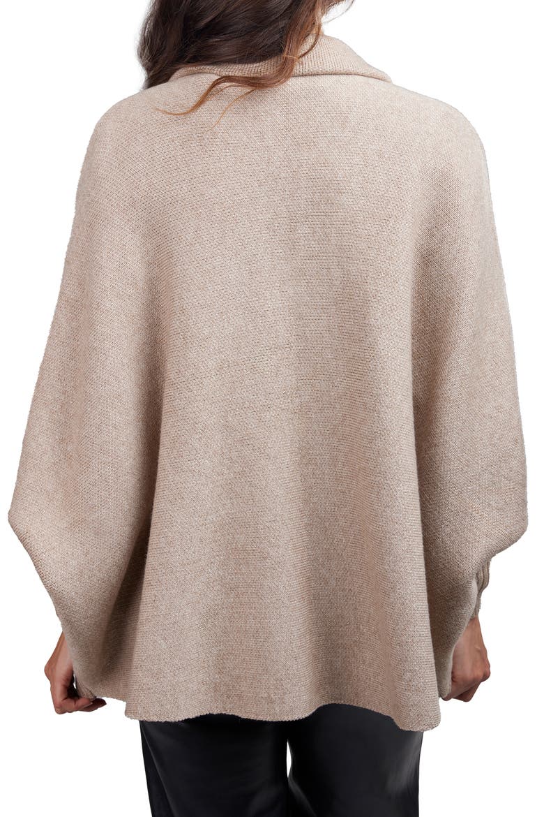 Oversize Ribbed Knit Cardigan, Alternate, color, TAUPE