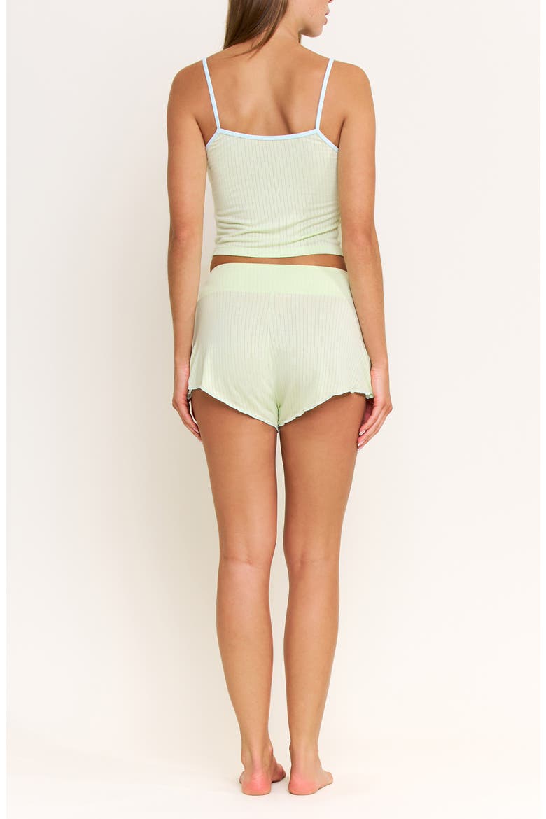 Janelle Short Pajamas, Alternate, color, KEY LIME